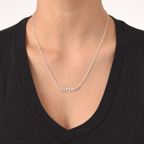 Tiny Name Necklace